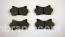 Brake pad set merak front with cable up to chassis 2616