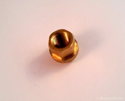 Wheel nut maserati 3500 ghibli brass