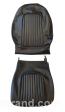 Seat cover ar spider 66 69 black no sep rear part