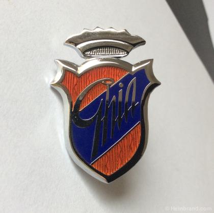 Emblema ghia 40mm smaltato