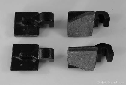 Hand brake pads maserati 3500 mis to 1968