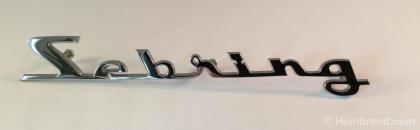 Script maserati sebring chromed 180mm