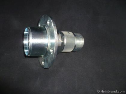 Splined hub ar 1900 front left for wire wheels