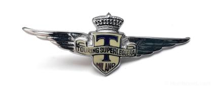 Emblem touring superleggera small 50mm enameled