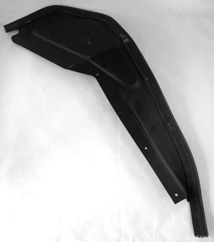 Rear splash shield left 105 gt aluminium