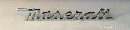 Script maserati chromed 140mm