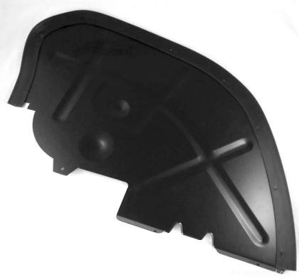 Front splash shield 105 gt aluminium