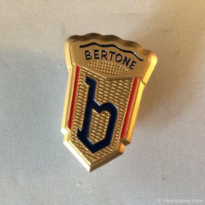 Emblema bertone dorato