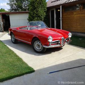 Alfa romeo giulietta spider 750
