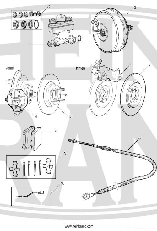 Alfa Romeo Alfetta GT Brakes Hein Brand