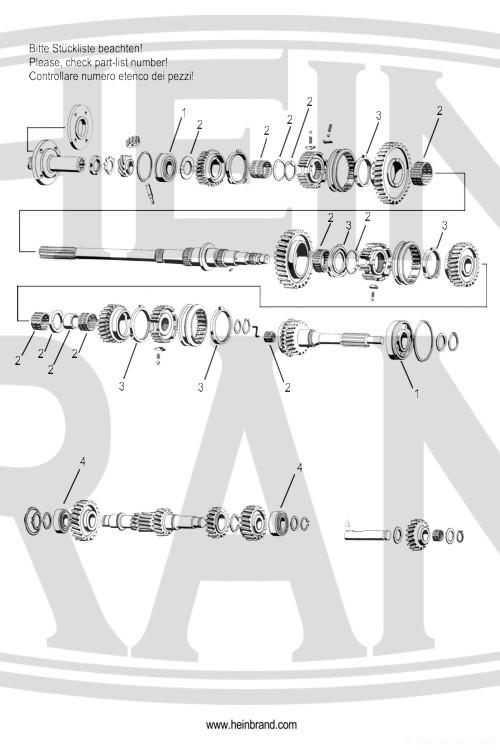 Maserati Sebring Gearbox ZF S520 Hein Brand