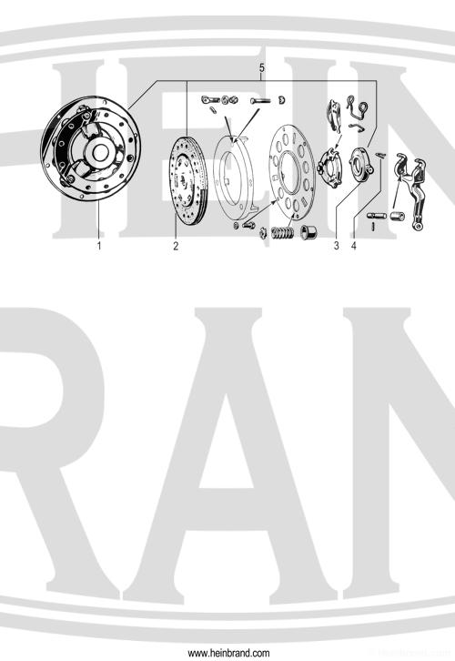 Alfa Romeo Giulia Spider veloce Clutch Hein Brand