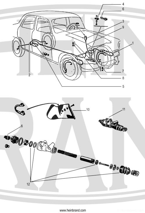 Alfa Romeo Giulia Spider veloce Brakes, hydraulic system Hein Brand